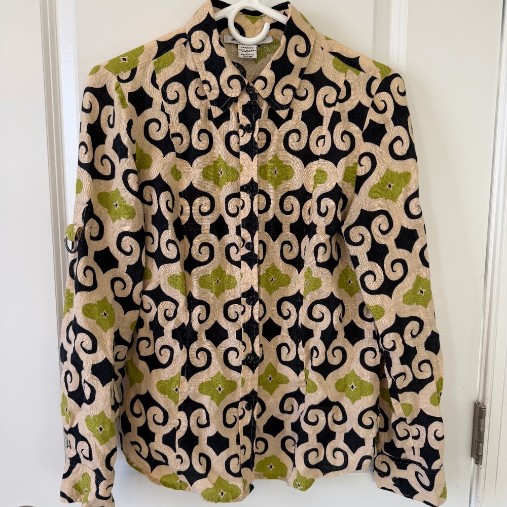 Saint Tropez West 100% Linen Button Down